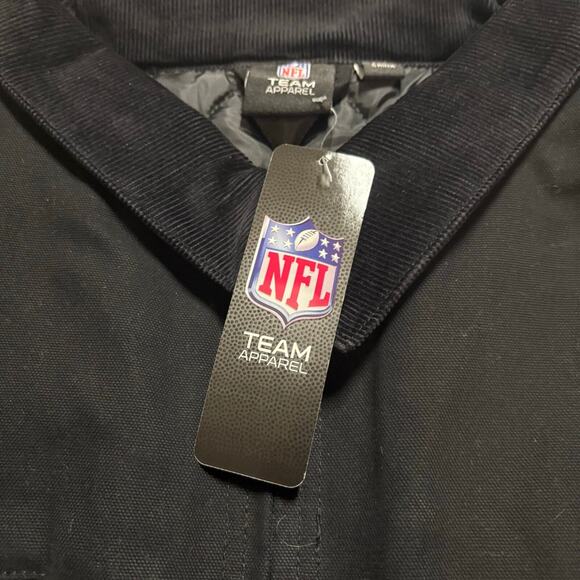 NFL Carolina Panthers NFL Medium Tradesman Canvas Carhartt Style Jacket NEW - Picture 4 of 4
